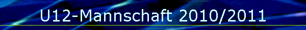 U12-Mannschaft 2010/2011