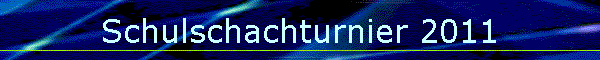 Schulschachturnier 2011