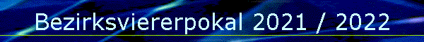 Bezirksviererpokal 2021 / 2022